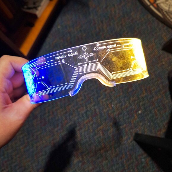 LED Cyberpunk Visor - Picture 6 of 6